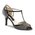 Dames Dansschoenen Suede Zool - Tango, Salsa, Latin - Grijs, Sport en Fitness, Ballet, Verzenden, Nieuw