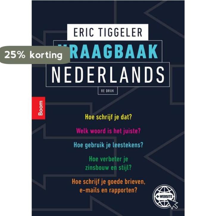 Vraagbaak Nederlands 9789024428182 Erc Tiggeler, Boeken, Schoolboeken, Zo goed als nieuw, Verzenden
