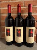 2001 Argiolas, Turriga - Sardinië - 3 Flessen (0.75 liter), Nieuw