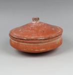 Oud-Romeins Terracotta Pyxis met deksel
