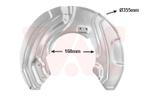 REMSCHIJF BESCHERMER VOOR BMW 3 E90/E91 2004-2009, Auto-onderdelen, Remmen en Aandrijving, Ophalen of Verzenden, Nieuw