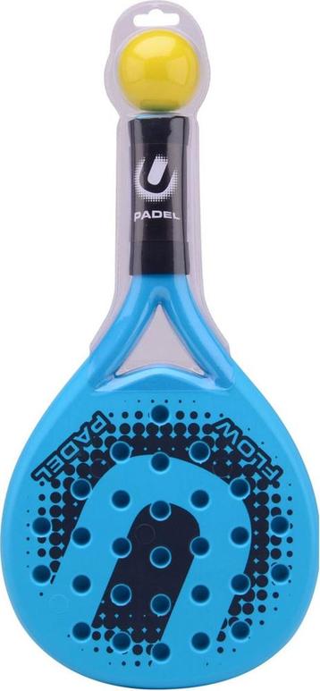 Urban Disctrict - Padel Racket met bal (Blauw of Rood) | beschikbaar voor biedingen