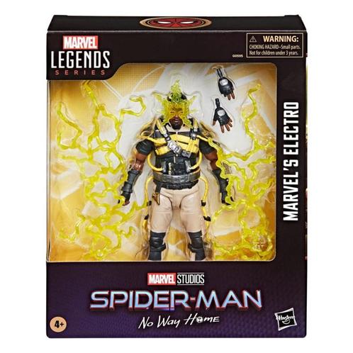 Spider-Man: No Way Home Marvel Legends Marvels Electro, Verzamelen, Poppetjes en Figuurtjes, Zo goed als nieuw, Verzenden
