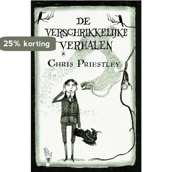 De verschrikkelijke verhalen 9789049924157 Chris Priestley, Boeken, Kinderboeken | Jeugd | 10 tot 12 jaar, Gelezen, Verzenden
