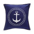 Bootkussen Santorini Anker Blauw 40x40 Set - 2 Stuks, Watersport en Boten, Bootonderdelen, Ophalen of Verzenden, Nieuw