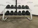 Technogym dumbell set | rek | Kracht, Verzenden, Gebruikt, Overige typen