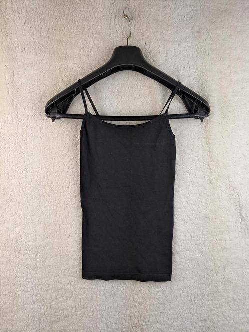 HEMA black spaghetti strap top, Kleding | Dames, Tops, Nieuw, Verzenden