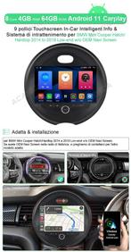 ACAVICA 8-Core 4+64GB Radio für BMW Mini Cooper, Verzenden, Zo goed als nieuw