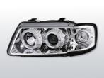 Koplampen Angel Eyes | Audi A3 8L 1996-2000 | CCFL | chroom, Auto-onderdelen, Verzenden, Nieuw, Audi