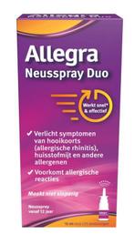 Allegra Neusspray duo, Diversen, Nieuw, Verzenden