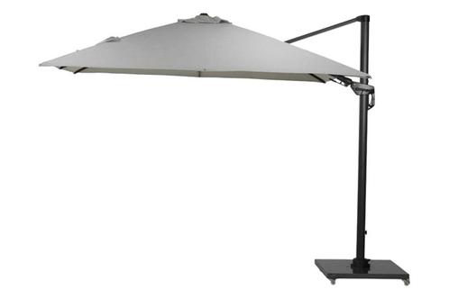 Hawaii zweefparasol Deluxe 300 x 300 cm., Tuin en Terras, Parasols, Zweefparasol, Nieuw, Kantelbaar, Verzenden