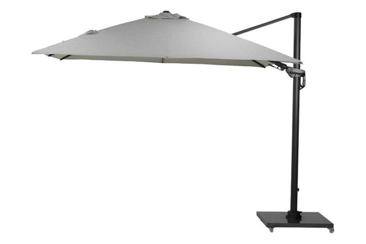 Hawaii zweefparasol Deluxe 300 x 300 cm., Tuin en Terras, Parasols, Zweefparasol, Nieuw, Kantelbaar, Verzenden