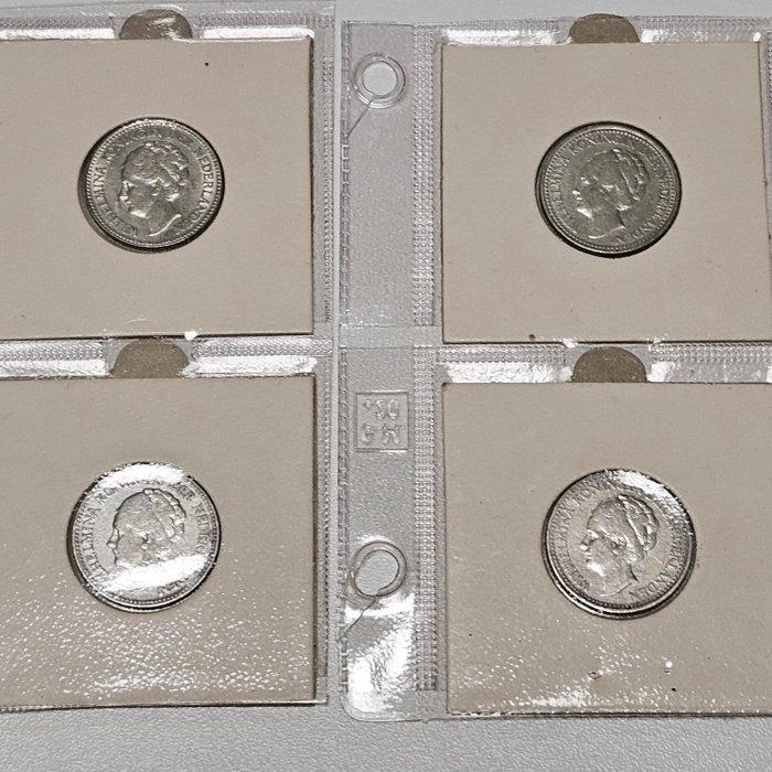 Nederland. 1/2 Gulden 1921/1922/1928/1929/ (Zonder, Postzegels en Munten, Munten | Nederland