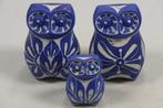 Pablo Zasal - Beeld, Uilen familie - 13 cm - Keramiek, Antiek en Kunst