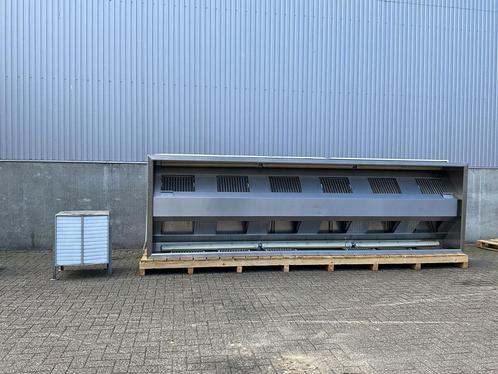 RVS Afzuigkap Dampkap met lamellen filters 510 cm, Zakelijke goederen, Horeca | Keukenapparatuur, Gebruikt, RVS Meubilair, Ophalen of Verzenden