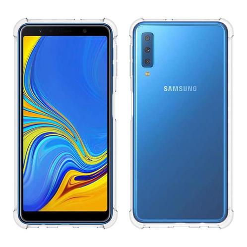 Samsung Galaxy A7 2018 Transparant Bumper Hoesje - Clear, Telecommunicatie, Mobiele telefoons | Hoesjes en Frontjes | Samsung