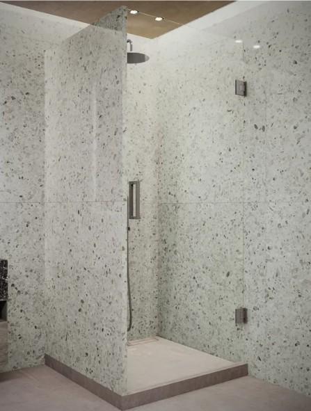 Saniclear Modern Iron profielloze douchedeur 80x200, Doe-het-zelf en Verbouw, Sanitair, Douche, Nieuw, Glas, Ophalen of Verzenden