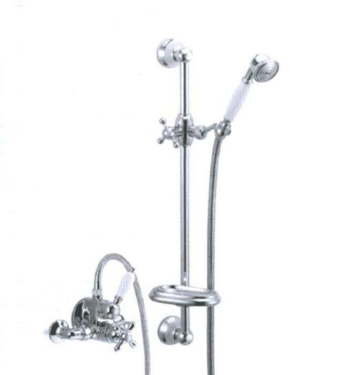 Huber Croisette Thermostatische Doucheset Chroom/Goud, Doe-het-zelf en Verbouw, Sanitair, Kraan, Nieuw, Chroom, Ophalen of Verzenden