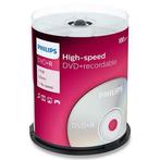 Philips | DVD+R | 4.7 GB | 100 Stuks, Nieuw, Verzenden