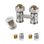 Set recht 15mm knel - handwiel, Doe-het-zelf en Verbouw, Verzenden, Nieuw