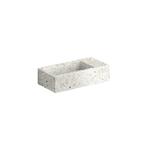 Fontein Clou Flush 3 Zonder Kraangat 36x18 cm Gerecycled, Ophalen of Verzenden, Nieuw, Overige typen