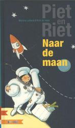 Naar de maan: Piet en Riet / Maan roos vis AVI meegroeiboek, Boeken, Verzenden, Zo goed als nieuw, Martine Letterie