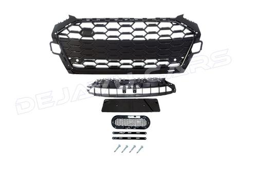 RS4 Look Front Grill voor Audi A4 B9.5 Facelift, Auto diversen, Tuning en Styling, Ophalen of Verzenden