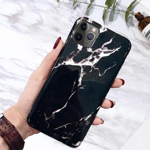 iPhone 6S Plus Hoesje Marmer Textuur - Shockproof Glossy, Telecommunicatie, Mobiele telefoons | Hoesjes en Frontjes | Apple iPhone