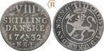 8 Skilling 1732 Norwegen: Christian Vi, 1730-1746:, Verzenden