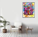 Gongas (XX-XXI) - vs Keith Haring - Family and Loyalty - No, Antiek en Kunst