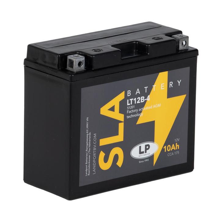 Landport (LP) SLA LT12B-4 Motor accu 12 volt 10,0 ah (51201, Motoren, Onderdelen | Overige, Nieuw, Ophalen of Verzenden