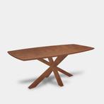 Tafel Deens Ovaal eikenhout  Matrix hout  180x90, Huis en Inrichting, Tafels | Eettafels, Nieuw