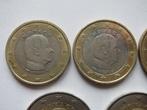 Monaco. 1 Euro / 2 Euro 2014/2023 (10 monete) (Zonder, Postzegels en Munten, Munten | Europa | Euromunten
