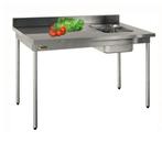 Spoelbak van AISI 304L RVS | Spoelbak Rechts | 3 formaten, Verzenden, Nieuw in verpakking