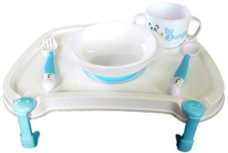 Bo Jungle B-Dinner Tray Set Dienblad met Servies B550500, Kinderen en Baby's, Babyvoeding en Toebehoren, Nieuw, Verzenden