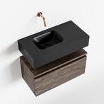 MONDIAZ ANDOR 60cm toiletmeubel dark brown. LEX 60cm, Ophalen of Verzenden, Nieuw, Bad