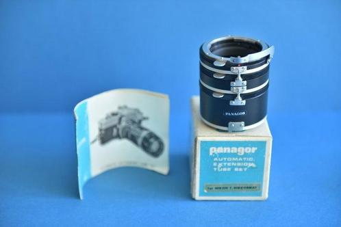Panagor Automatic Extension Tube Set in box + Panagor Auto, Audio, Tv en Foto, Fotocamera's Analoog