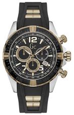 Gc Guess Collection Y02011G2 Sportracer heren horloge 45 mm, Nieuw, Overige merken, Staal, Kunststof