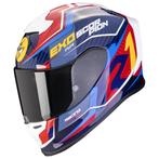 Scorpion EXO-R1 Evo Air Coup Blauw Rood Geel Integraalhelm, M, Integraalhelm, Nieuw met kaartje, Overige merken