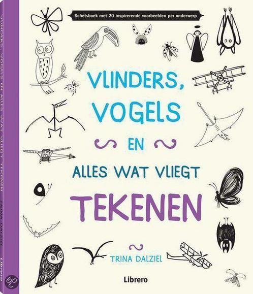 Vlinders,vogels en alles wat vliegt tekenen 9789089984760, Boeken, Hobby en Vrije tijd, Gelezen, Verzenden