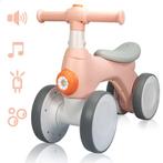 Velaryon Loopfiets 1 jaar Roze - Driewieler - Met Toeter,, Kinderen en Baby's, Speelgoed | Buiten | Voertuigen en Loopfietsen
