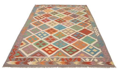 Kelim - Kelim - 236 cm - 168 cm - ongebruikt-Vintagestijl, Huis en Inrichting, Stoffering | Tapijten en Kleden
