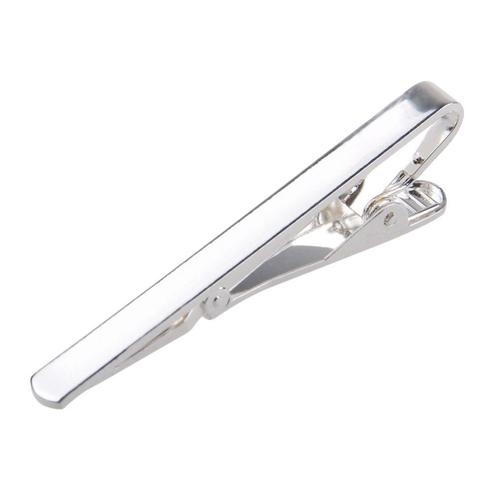 Fako Bijoux® - Dasspeld - Classic - 55mm - Zilverkleurig, Kleding | Heren, Stropdassen, Verzenden