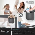 Bedhekje - 150 cm - Bedrand - Bedrail - Bedrek - Donkergrijs, Kinderen en Baby's, Verzenden, Zo goed als nieuw