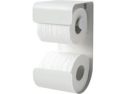 Veiling - Sealskin Brix - Dubbele wc rolhouder - Wit, Doe-het-zelf en Verbouw, Sanitair