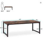 Groot Directiebureau Industrieel Design – 180 cm Werkblad, Huis en Inrichting, Bureaus, Verzenden, Nieuw