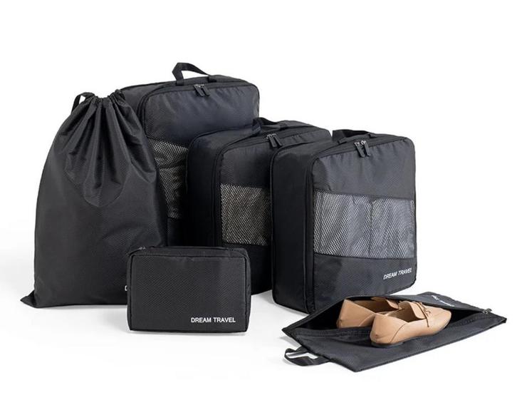 Compressie tassen–6 delig packing cubes UITVERKOOP!!, Sieraden, Tassen en Uiterlijk, Tassen | Reistassen en Weekendtassen, Nieuw