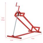 Grasmaaierlift lift voor zitmaaier tot 400 kg 115x51x12,5-91, Verzenden, Nieuw
