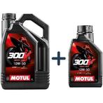 Motul 300V Factory Line Road Racing 4T 10W50 5L = 4L + 1L, Verzenden