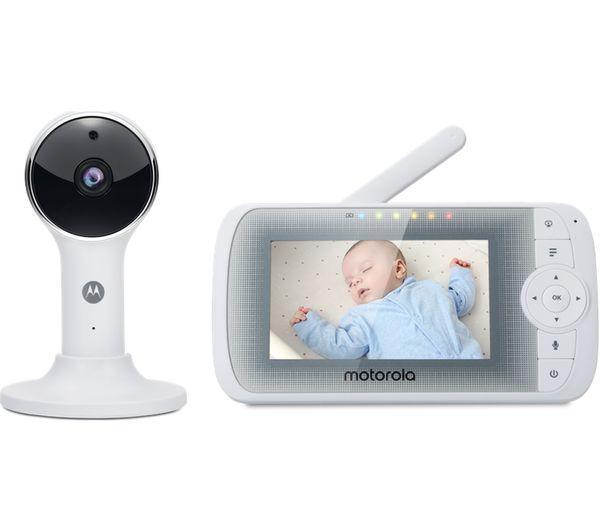 2dekans | MOTOROLA Lux64CONNECT Full HD Video Babyfoon, Kinderen en Baby's, Babyfoons, Zo goed als nieuw, Ophalen of Verzenden